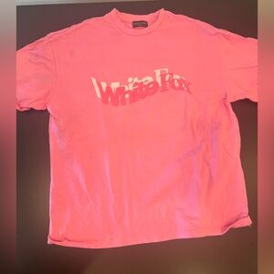 White Fox Boutique - So Wavy Oversized Tee Pink - XS/S